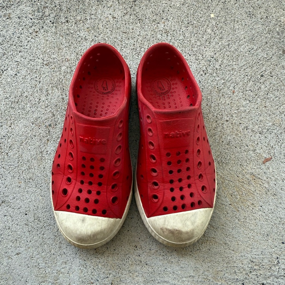 🌶️ 5 for $20: Native Kids Red Water Shoes